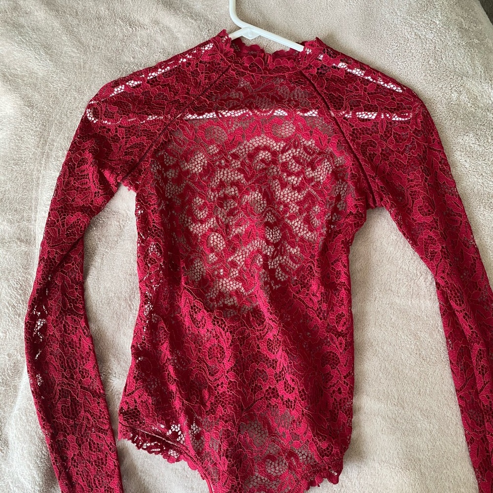 Victoria secret lace body suit